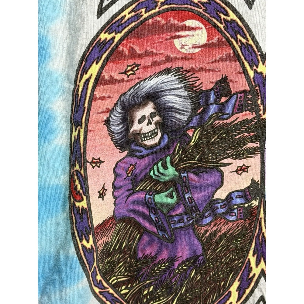 VTG 2001 GRATEFUL DEAD T-SHIRT LIQUID BLUE SEASONS OF THE DEAD TIE DYE 2XL 276 - Picture 7 of 11